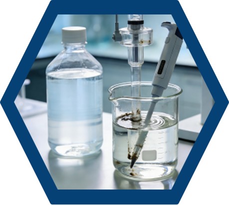 Laboratory cleaning solutions for removing contaminants